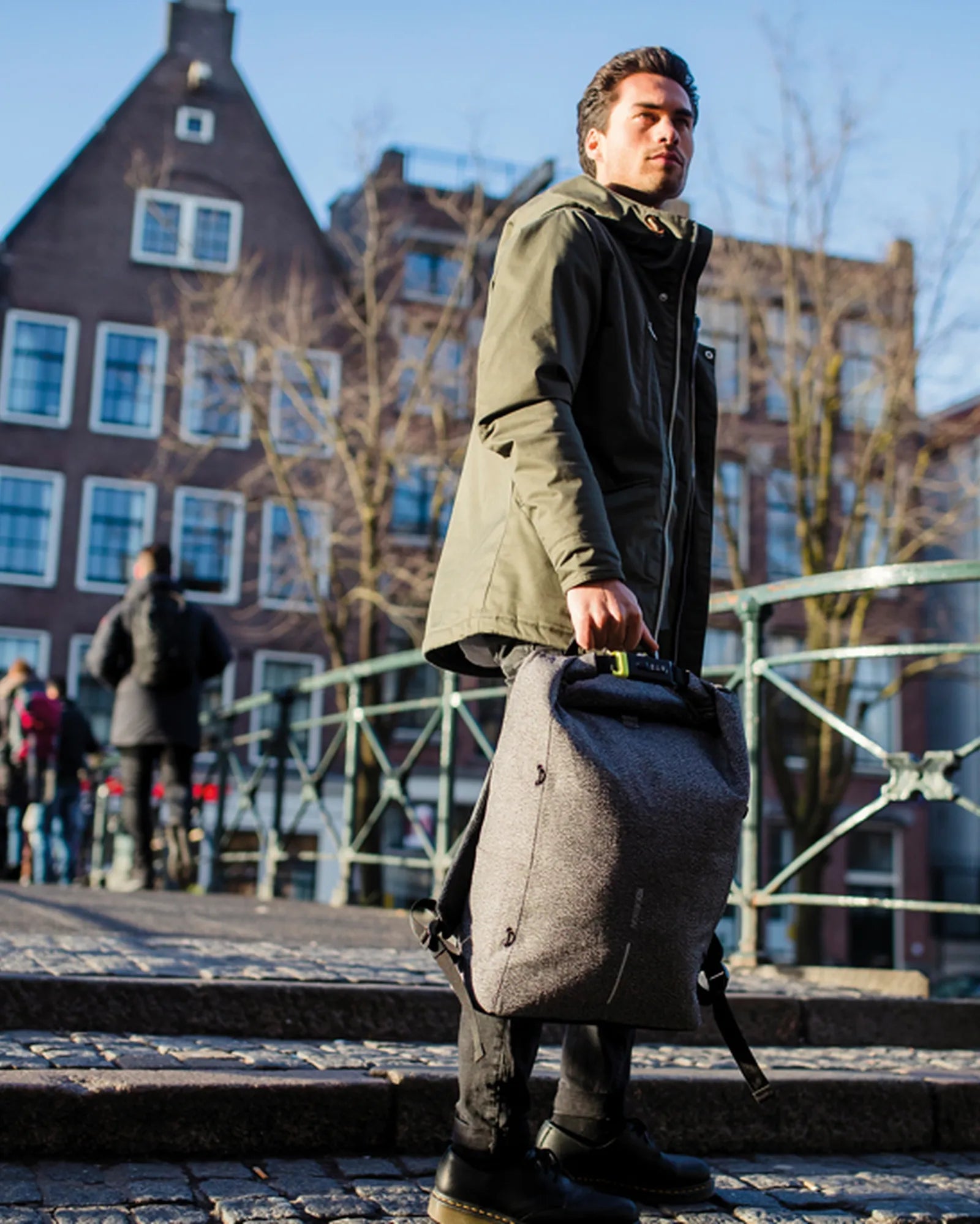 Sac à dos antivol polyester 27L Urban à personnaliser - 10